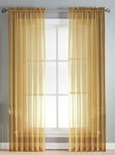 Pairs of Gold Sheer Voile