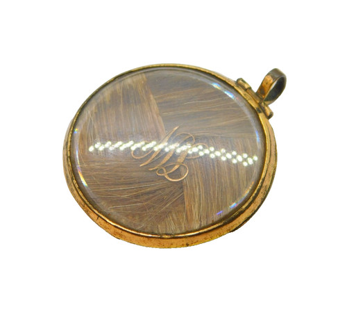 Victorian gold plated hair set - victorian,