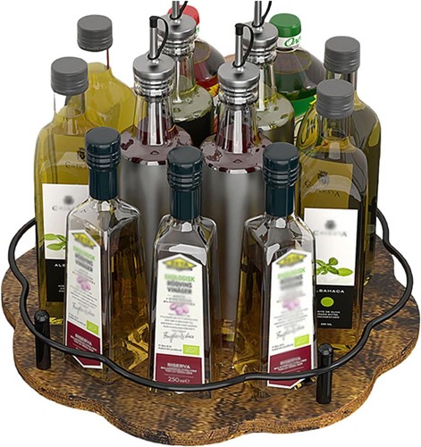 Lazy susan turntable organizer - lazy,