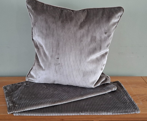 Contrasting cushion covers - cushion,