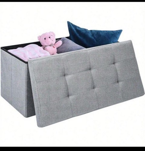Folding ottoman storage - folding,