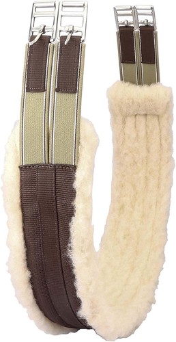 Fleece padded horse girth - girth, 32"