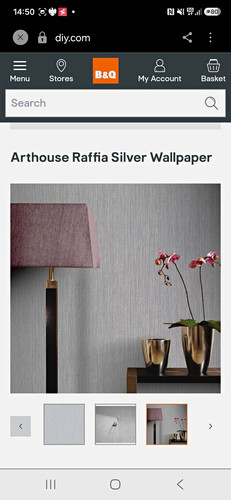 Arthouse modern raffia - raffia, silver