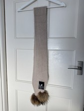 Pom Pom Poodle Angora Scarf