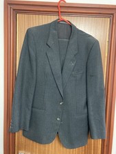 1970's VINTAGE BURTONS MENS PINSTRIPE SUIT NAVY 30W