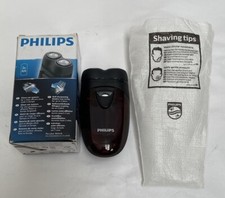 Philips PQ206 2-Head Close Cut Electric Men Shaver AA Powered Travel Clean Razor