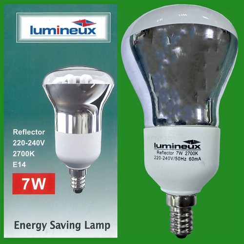 Cfl r63 reflector - 7w,