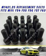Black Alloy Wheel Bolts For