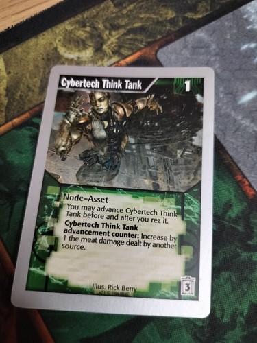Netrunner cybertech think - netrunner:,