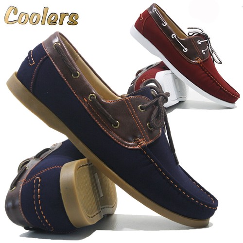 Mens lace walking boat deck - up,