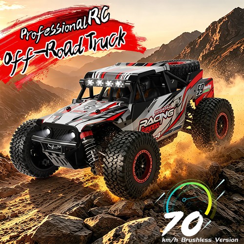 Car 18 4wd monster - car, 1/18