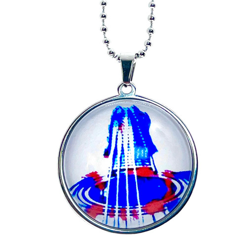 Abstract guitar big round - guitar,