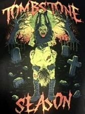 Wrestlecrate WWE Tombstone season T-shirt Large Undertaker Halloween WWF AEW TNA