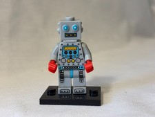 Lego Minifigures Clockwork Robot Early series 6. Mint Condition. Complete.