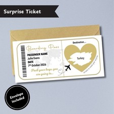 Personalised Boarding Pass