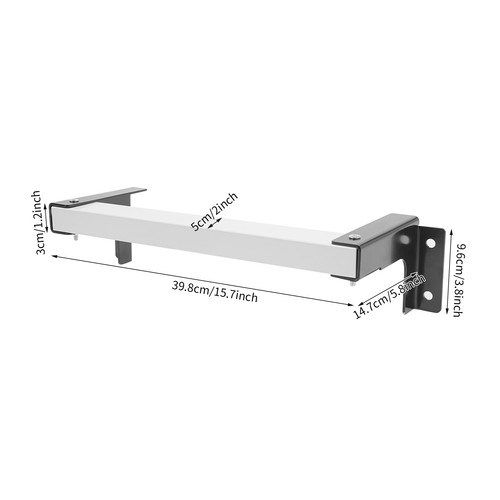 6pcs wall mount ladder 600lbs - wall-mount,