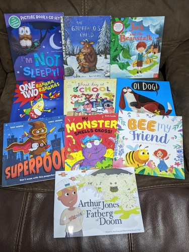 10x children bedtime books - children's,