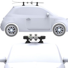 TreeFrog 365 Ski Snowboard Carrier Rack Suction Mounted Roof Rack Universal Fit