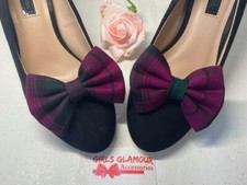 Tartan Lindsay Bow Shoes