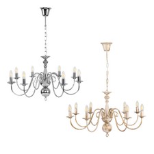 Traditional 8 Way Chandelier