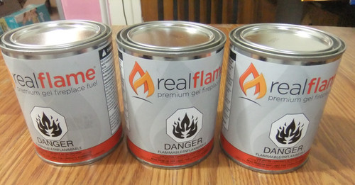 Real flame gel fireplace fuel - flame,