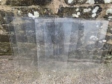 6 Polycarbonate acrylic clear panels for greenhouse.
