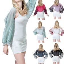 Women Sheer Chiffon Cardigan
