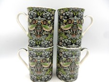 Set of 4 Black Strawberry