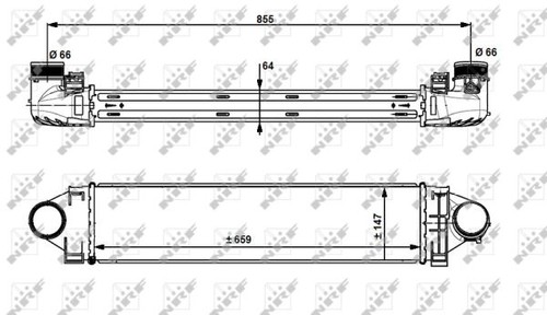 For nrf 30912 intercooler - 30912, /