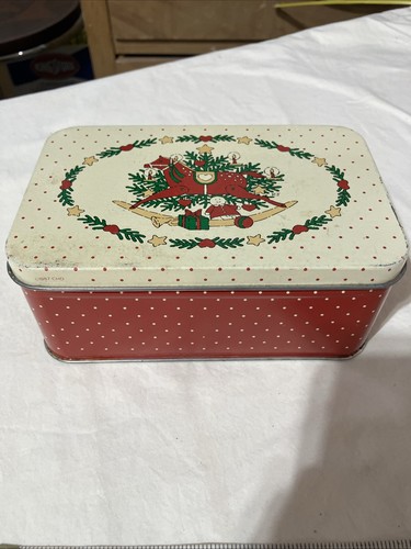 Rocking horse tin - tin, christmas