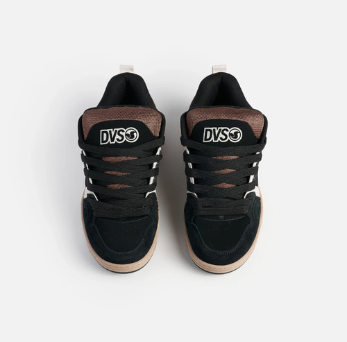 Dvs comanche black brown - dvs, suede