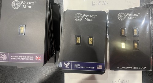 Wessex mint 200 24ct gold - mint, 1/200