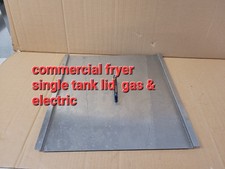 Commercial Catering  Gas & Electric  Single Fryer  Lid