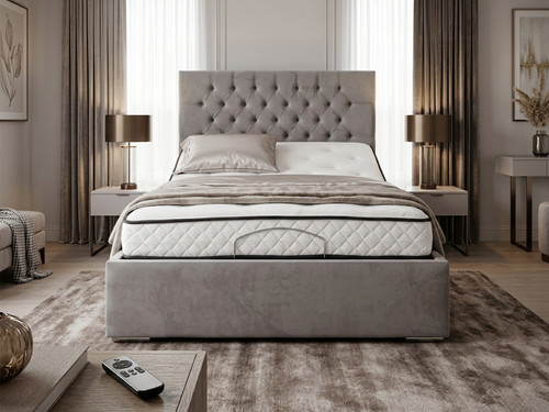 Adjustable electric bed set - adjustable,
