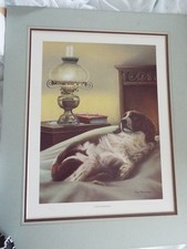 Springer Spaniel. Nigel Hemming. "Master Bedroom" Limited Edition Signed Print