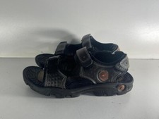 Hi Tec Unisex Adult Brown/Black Hook &Loop Casual Sandals UK 7 EUR  EUR 40 -A226