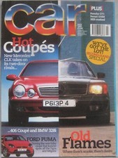 CAR July 1997 featuring Ferrari, Mercedes, Peugeot, BMW, Datsun 240Z, Porsche