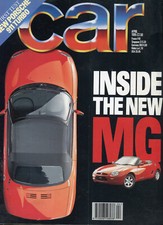 CAR magazine April 1995 MGF Porsche 911 Turbo Fiat Coupe Renault Ludo Lexus LS40