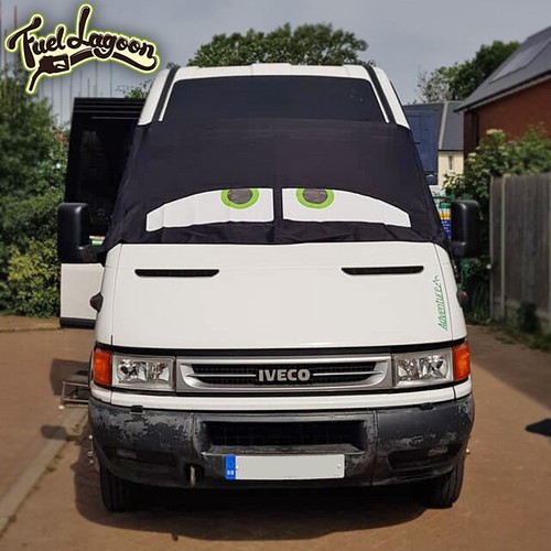 Iveco black out blind window - black,
