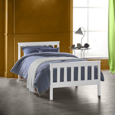 Pine Wooden Bed Frame Single