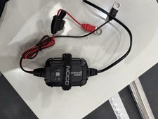 NOCO GENIUS2UK, 2A Car Battery Charger 6V and 12V Portable Charger SOLD AS SHOWN