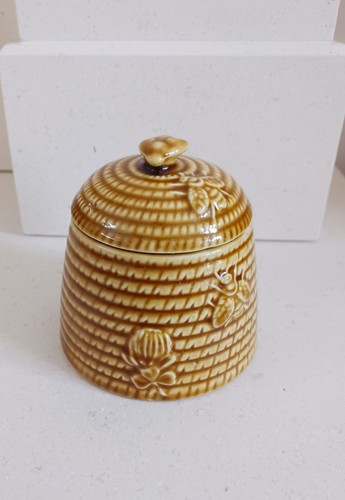 Vintage glazed 1960 beehive - vintage,