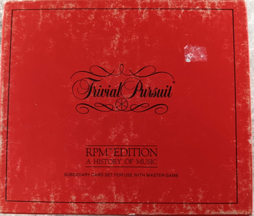 Trivial pursuit rpm edition - trivial,