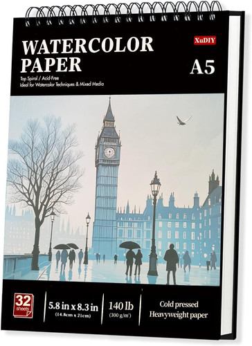Watercolour paper pad 32 - watercolour,