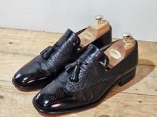 MORESCHI BLACK DEERSKIN & CALF