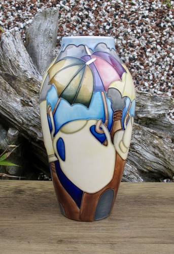 Moorcroft april showers vase - april,