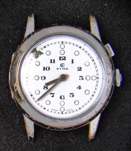 Cyma braille enamel - braille, men's