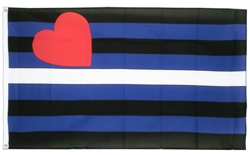Gay leather pride flag - flag, 3ft