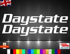 AIR RIFLE CASE STICKER, BOX STICKER, LOCKER STICKER DAYSTATE AIR RIFLE X2 COLOUR