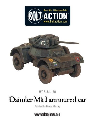 Bolt action daimler armoured - bolt,